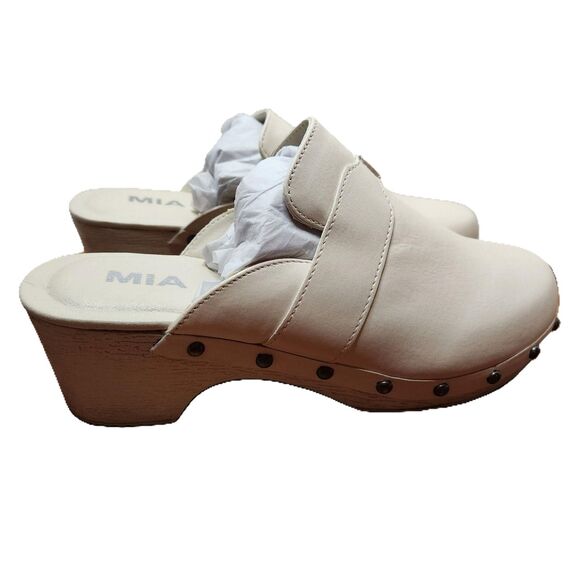 MIA Jenifer Studded Clog – Women's Size 8 Slip-On - Picture 1 of 9